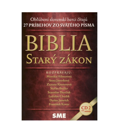 Biblia - Starý Zákon komplet (2CD)