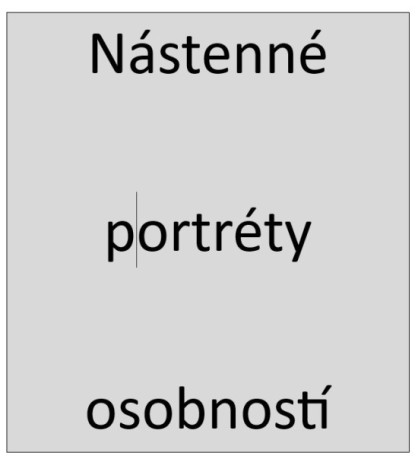 Nástenné portréty osobností