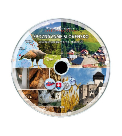 Výučbové CD - Spoznávame Slovensko