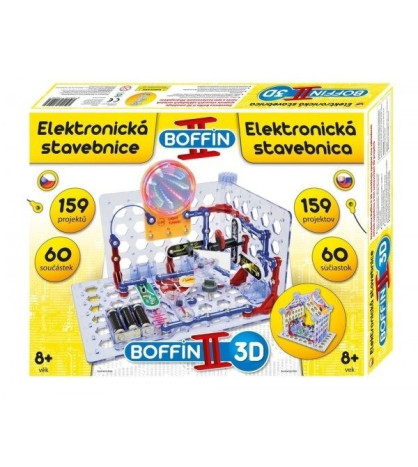 Elektronická stavebnica Boffin II 3D