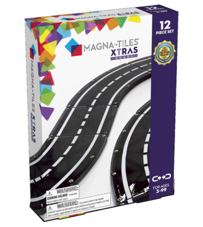 Magna-Tiles magnetická stavebnica Xtras Roads 12 dielov