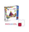 Magna-Tiles magnetická stavebnica microMAGS Deluxe Set 70 dielov