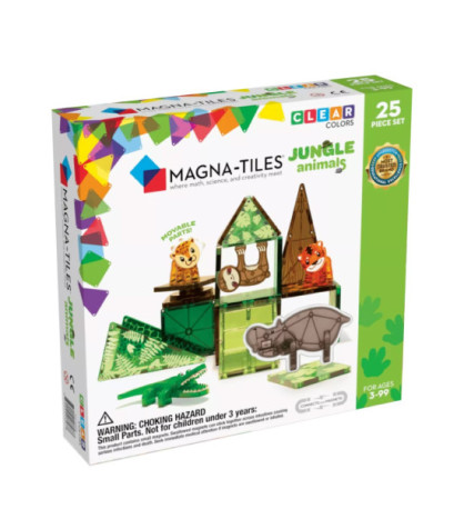 Magna-Tiles magnetická stavebnica Jungle 25 dielov