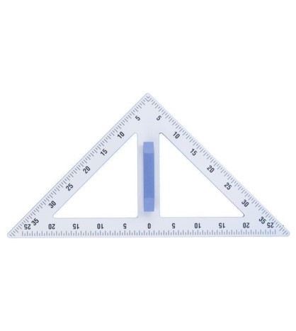 Trojuholník 45 st. (plast)
