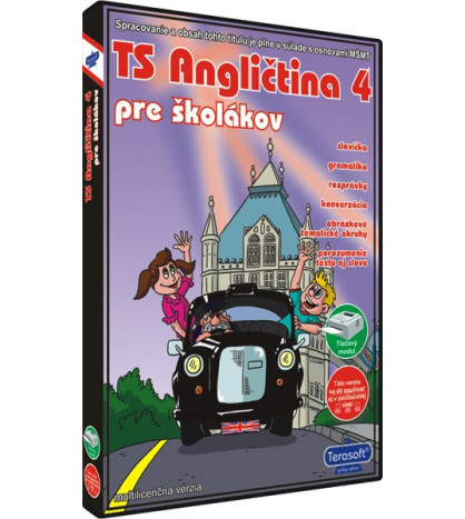 TS Angličtina pre školákov 4 - Multi