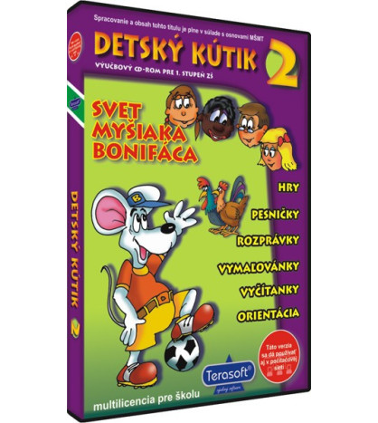 TS Detský kútik 2 - Svet myšiaka Bonifáca - Multi