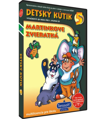 TS Detský kútik 5 - Martinkove zvieratká - Multi