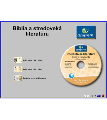 Interaktívna literatúra CD - Biblia a stredoveká literatúra