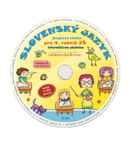 Výučbové CD - Slovenský jazyk pre 4. ročník - SL licencia