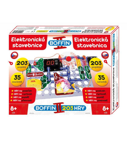 Elektronická stavebnica Boffin II 203 HRY