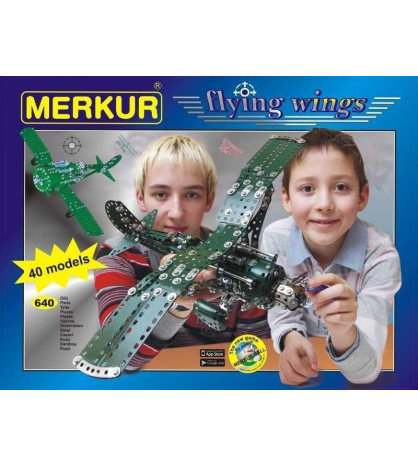 Merkur Flying wings, 640 dielov, 40 modelov