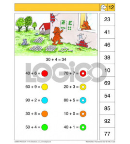 LOGICO Piccolo - MATEMATIKA - Poznávanie čísel do 100, 1. časť