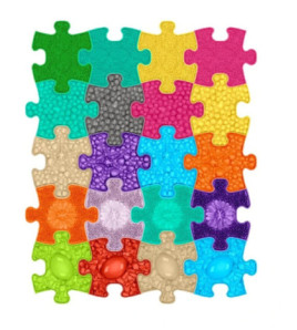 Set ortopedických podložiek - Mini puzzle 20ks