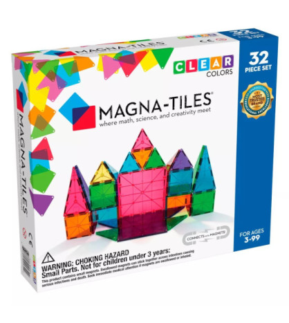 Magna-Tiles magnetická stavebnica 32 ks