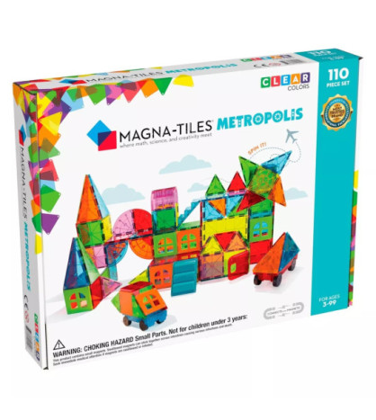 Magna-Tiles magnetická stavebnica Metropolis 110 ks