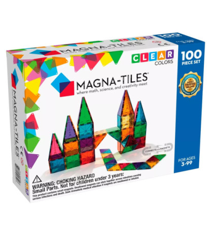 Magna-Tiles magnetická stavebnica 100 dielov