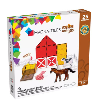 Magna-Tiles magnetická stavebnica Farm 25 dielov